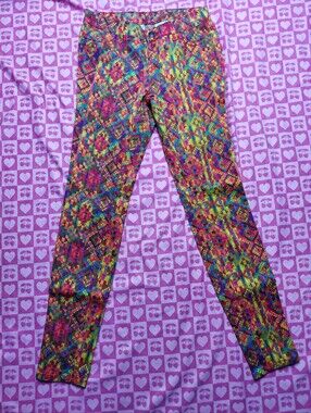 Colorful Jeans Skinny Straight Leg cute fashion